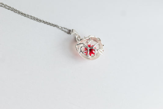 Collar Myko-Ani "Flor de la Pasión"