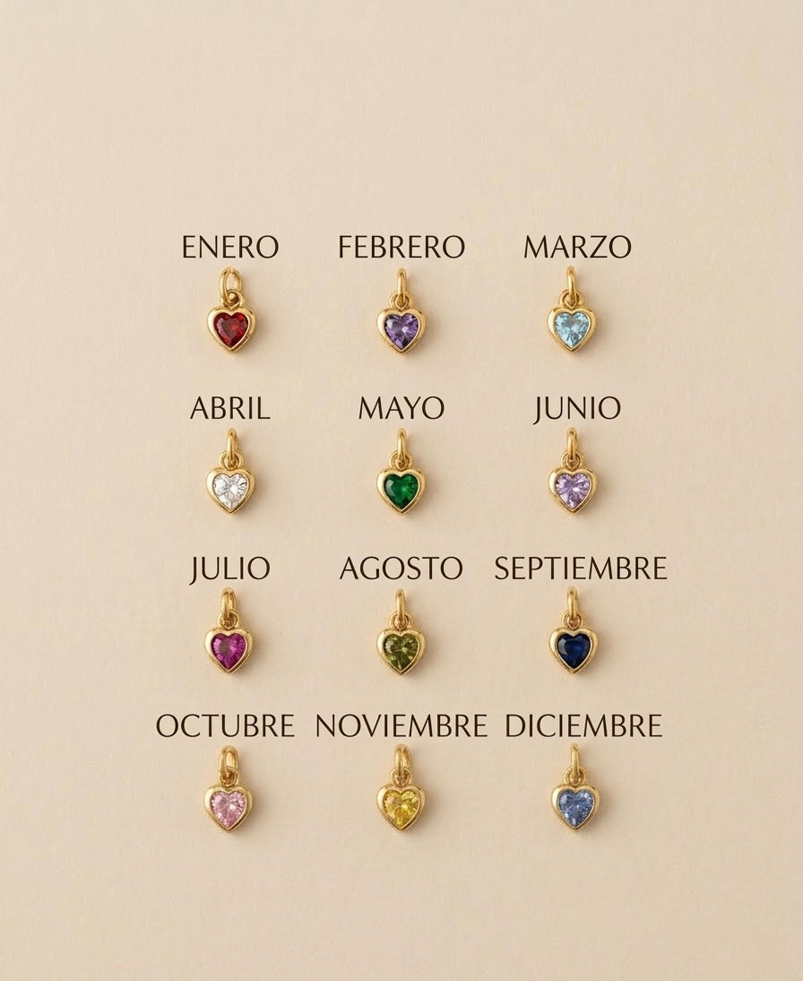 COLLAR Birthstone MES DE NACIMIENTO