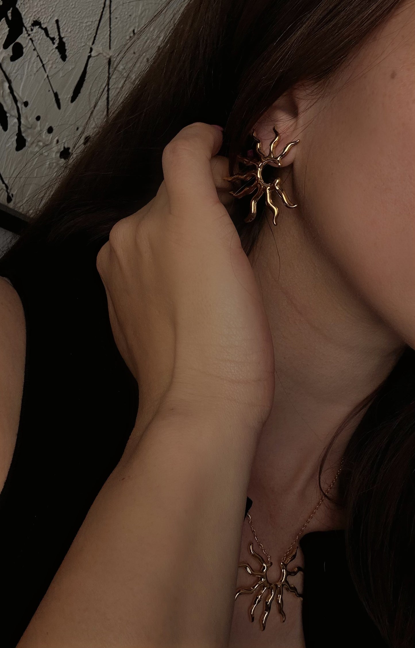 CONJUNTO| STELLA |COLLAR MÁS PENDIENTES