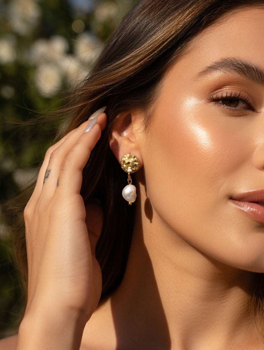 PENDIENTES PERLA BARROCA