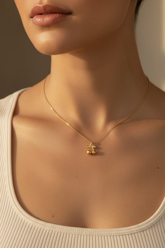 COLLAR CEREZAS| LUXURIA