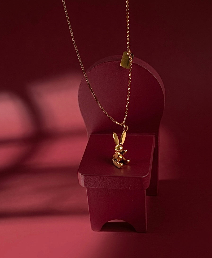 COLLAR |  conejo de la suerte
