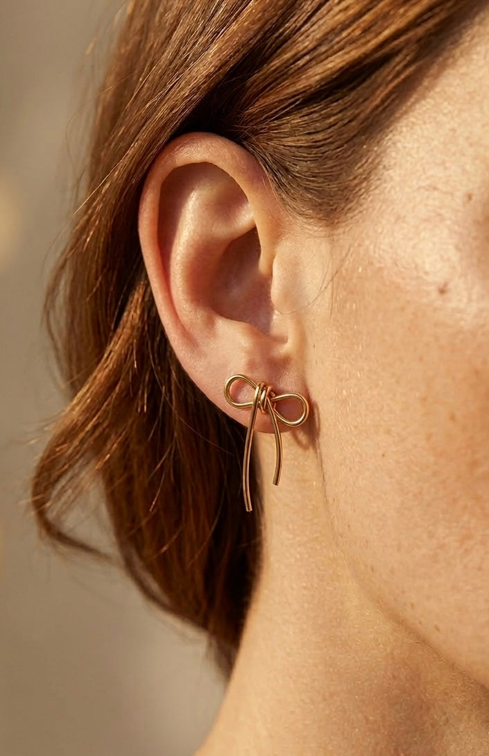 PENDIENTES | VELVET BOW