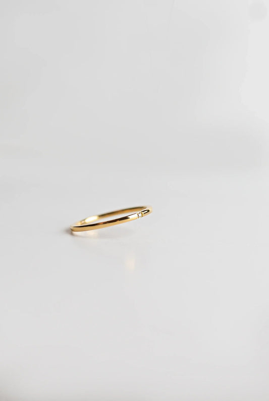 ANILLO EN ACERO 316L CON ACABADO ORO PVD DE ALTA RESISTENCIA