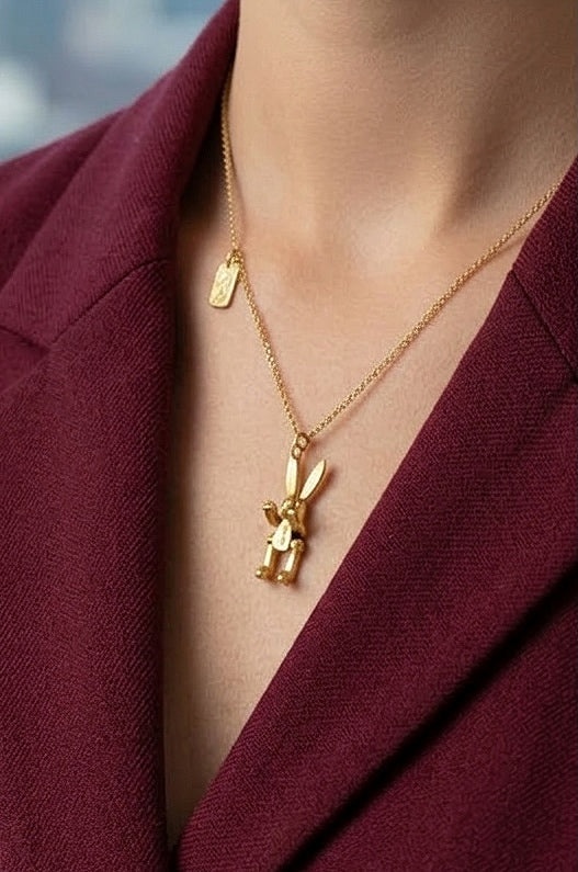 COLLAR |  conejo de la suerte