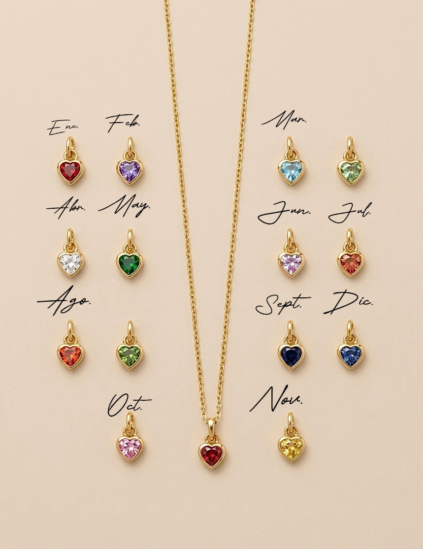 COLLAR Birthstone MES DE NACIMIENTO