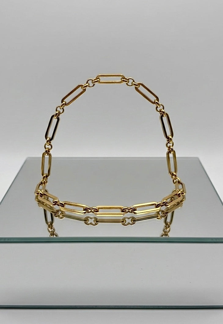 Pulsera de Cadena Estilizada "Link" - Hipoalergénica