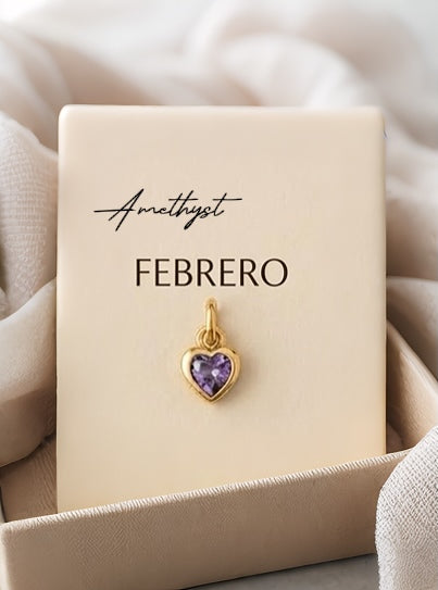 CHARM EXTRA - MES DE NACIMIENTO( collar Birthstone )