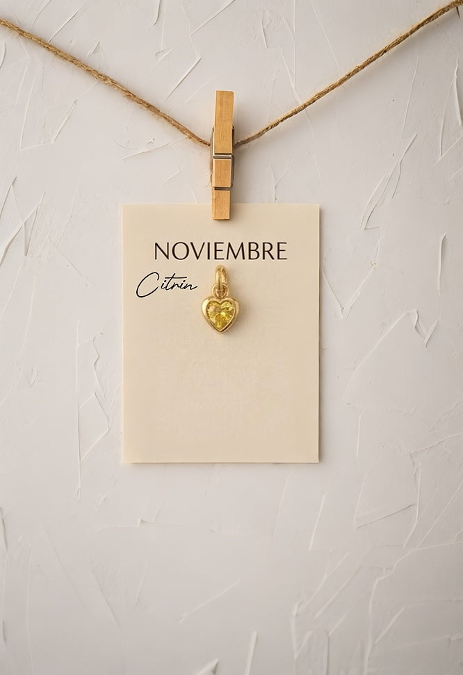 CHARM EXTRA - MES DE NACIMIENTO( collar Birthstone )