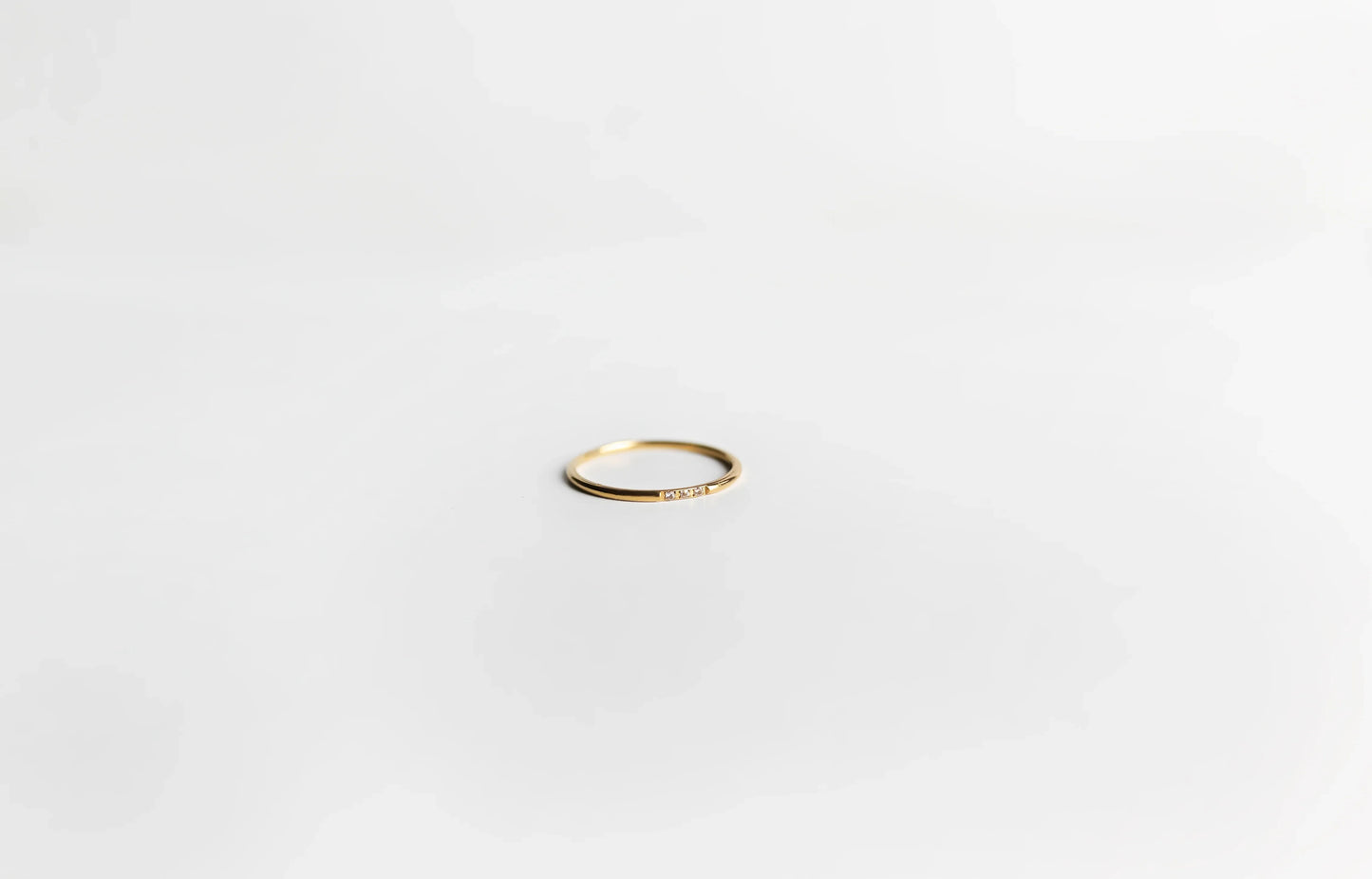 Anillo Fino Eternidad de Acero Inoxidable 316L