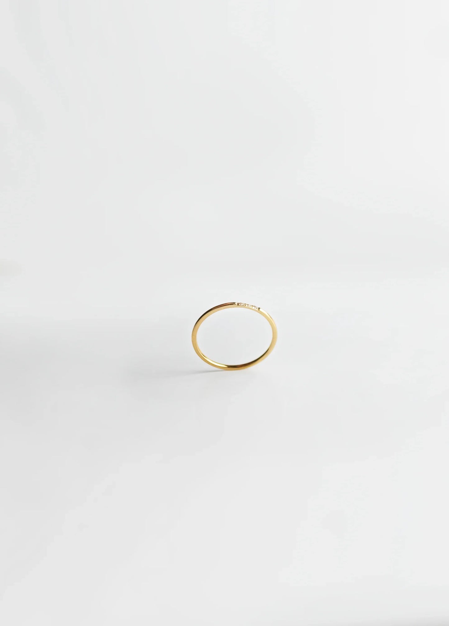 Anillo Fino Eternidad de Acero Inoxidable 316L